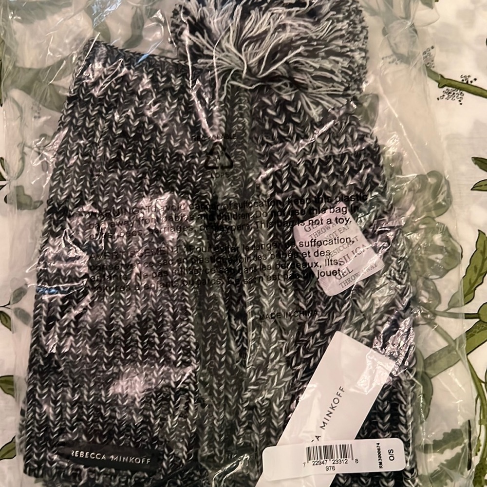 Rebecca Minkoff hat and gloves